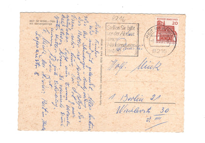 Ansichtskarte Reit im Winkl / Oberbayern