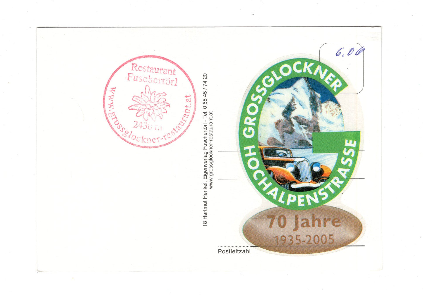 Ansichtskarte Großglockner / Österreich