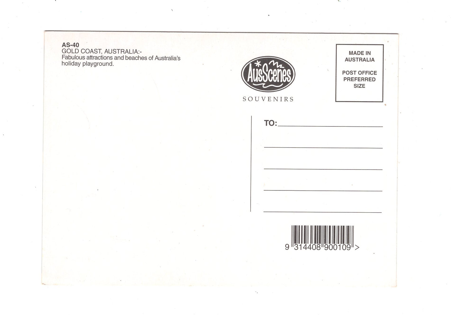 Ansichtskarte The Gold Coast / Australien