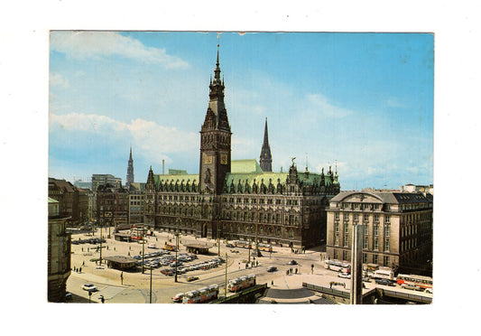 Ansichtskarte Hamburg / Rathaus