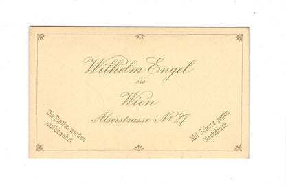 Fotografie Herrenportrait - Wien 1870er / CDV C1-23