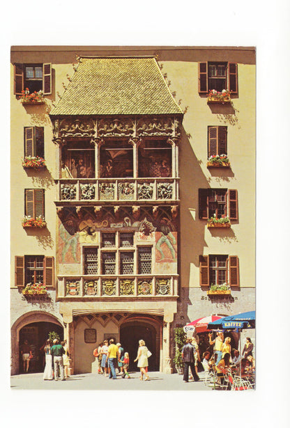 Ansichtskarte Innsbruck / Goldenes Dachl / Tirol / Österreich