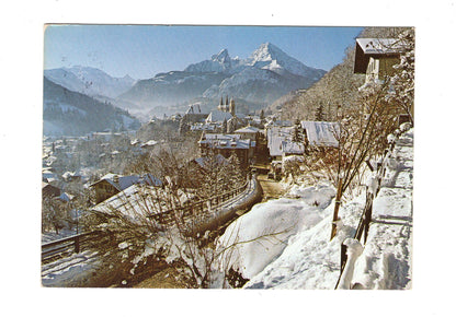 Ansichtskarte Berchtesgaden mit Watzmann +++