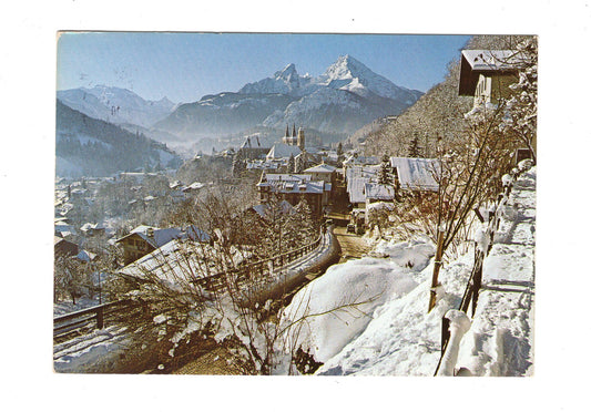 Ansichtskarte Berchtesgaden mit Watzmann +++