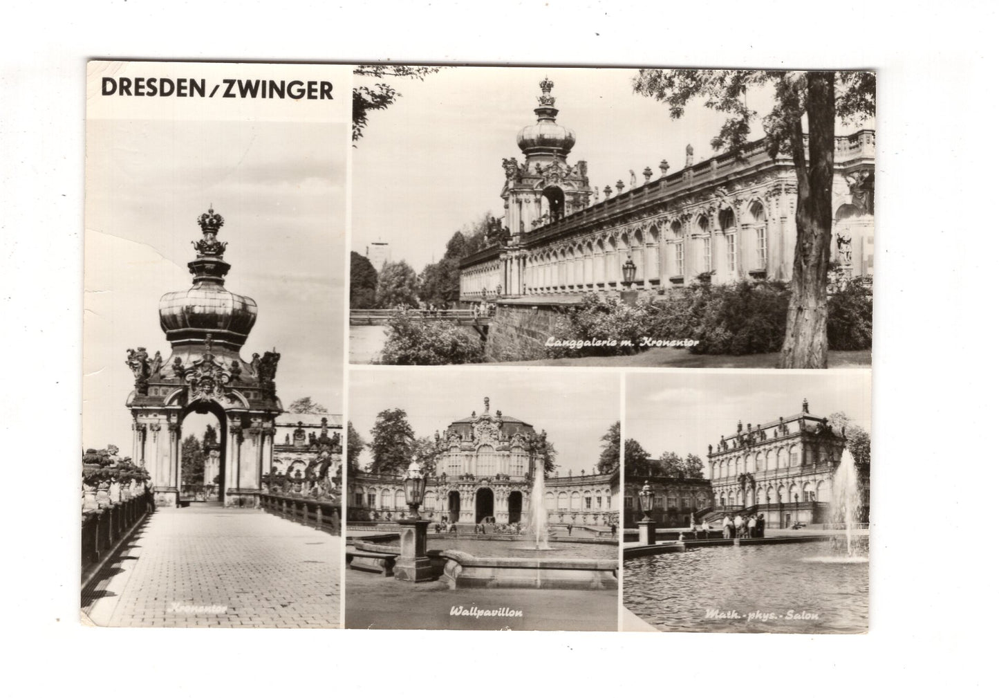 Ansichtskarte Dresden DDR / Zwinger / I1-69