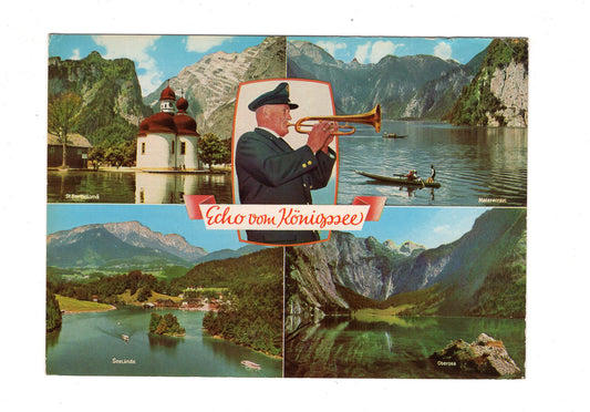 Ansichtskarte Echo vom Königssee / G1-60