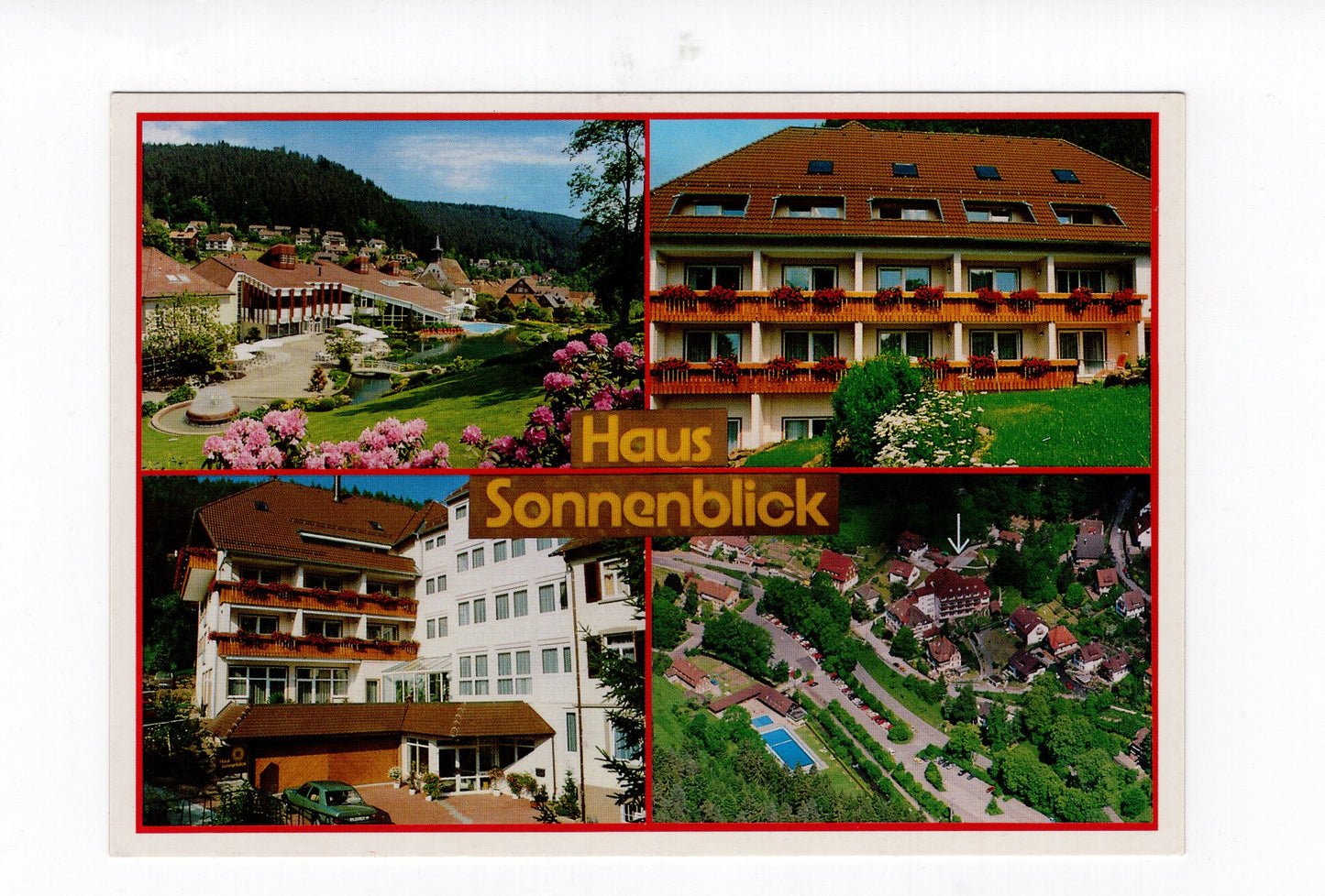 Ansichtskarte Bad Teinach / Schwarzwald / Haus Sonnenblick