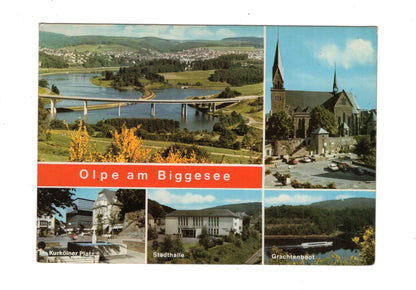Ansichtskarte Olpe am Biggesee
