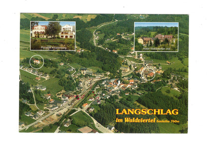 Ansichtskarte Langschlag im Waldviertel / Niederösterreich / Österreich