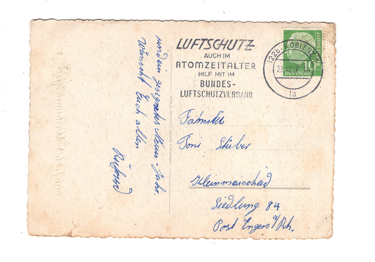 Ansichtskarte Feiertage / Frohe Weihnachten / K1-62