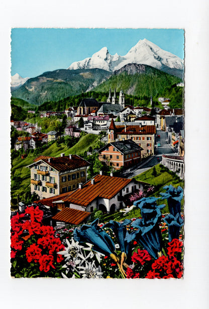 Ansichtskarte Berchtesgaden mit Watzmann