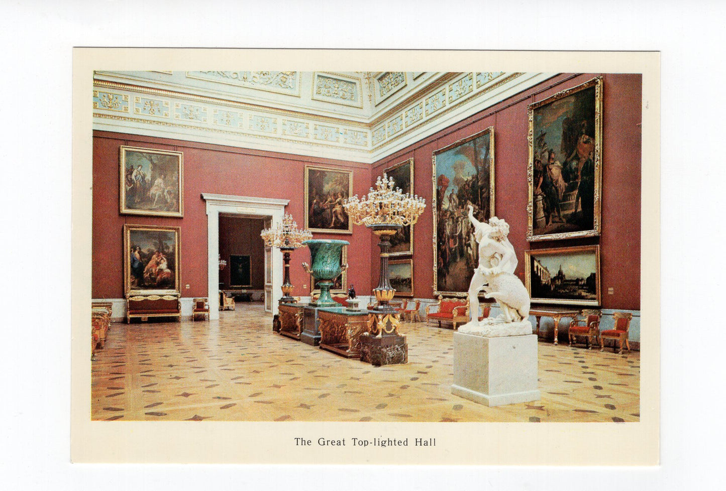 Ansichtskarte Leningrad / The Hermitage / Russland