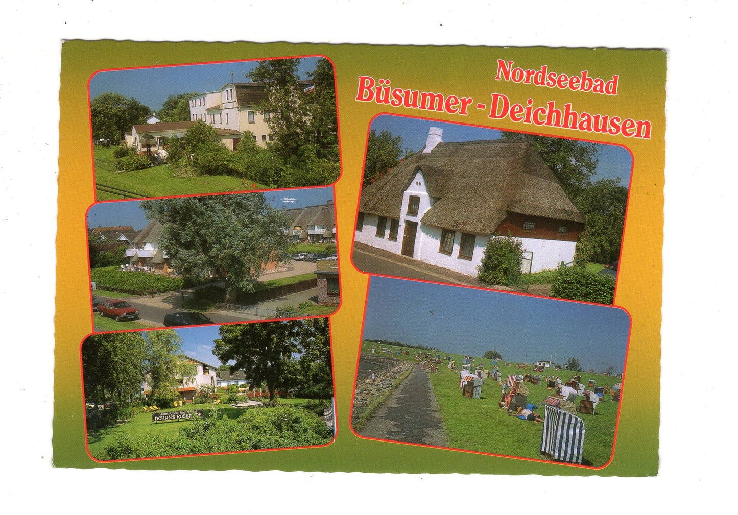 Ansichtskarte Nordseebad Büsumer-Deichhausen / L1-67