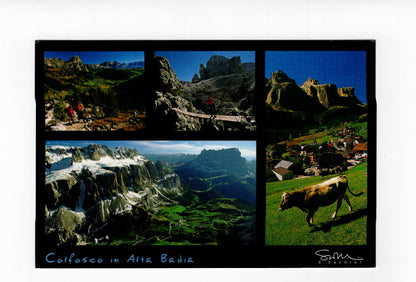 Ansichtskarte Dolomiten / Colfosco in Alta Badia / Italien