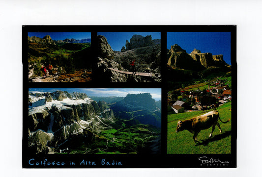Ansichtskarte Dolomiten / Colfosco in Alta Badia / Italien