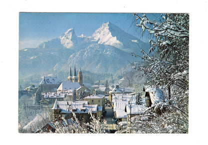 Ansichtskarte Berchtesgaden mit Watzmann