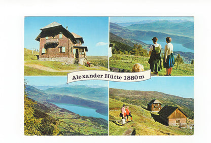 Ansichtskarte Alexander Hütte / Millstätter See / Kärnten / Österreich