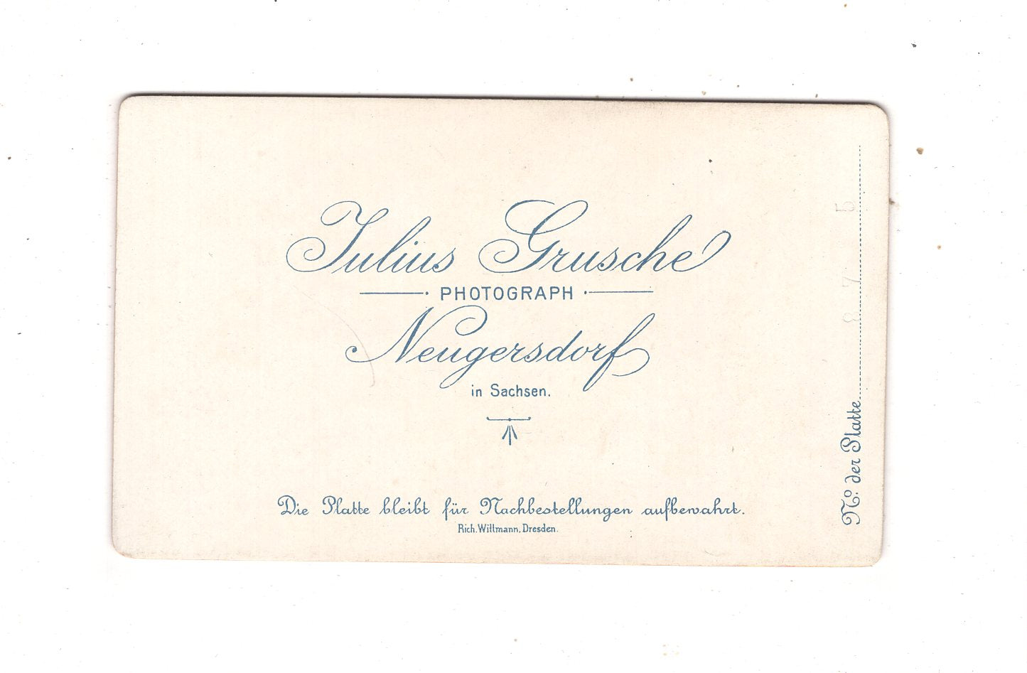 Fotografie Feine Dame - Neugersdorf 1890er