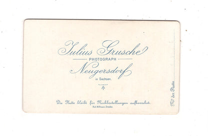 Fotografie Feine Dame - Neugersdorf 1890er