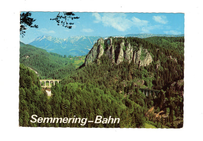 Ansichtskarte Semmering / Semmering-Bahn / Österreich