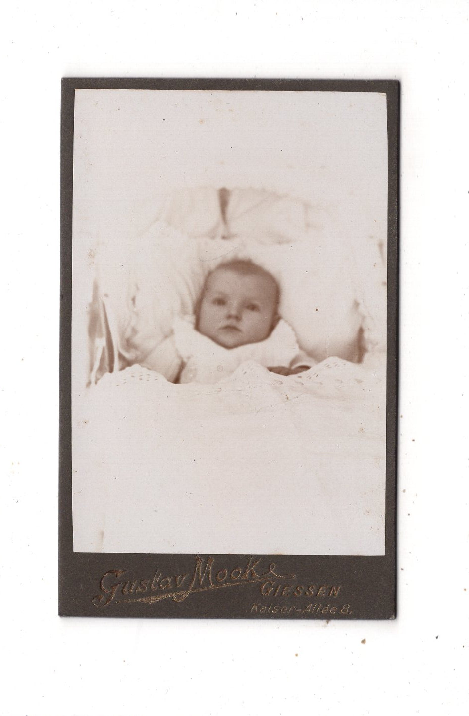 Fotografie Schönes Kinderbild / Baby - Gießen 1900er