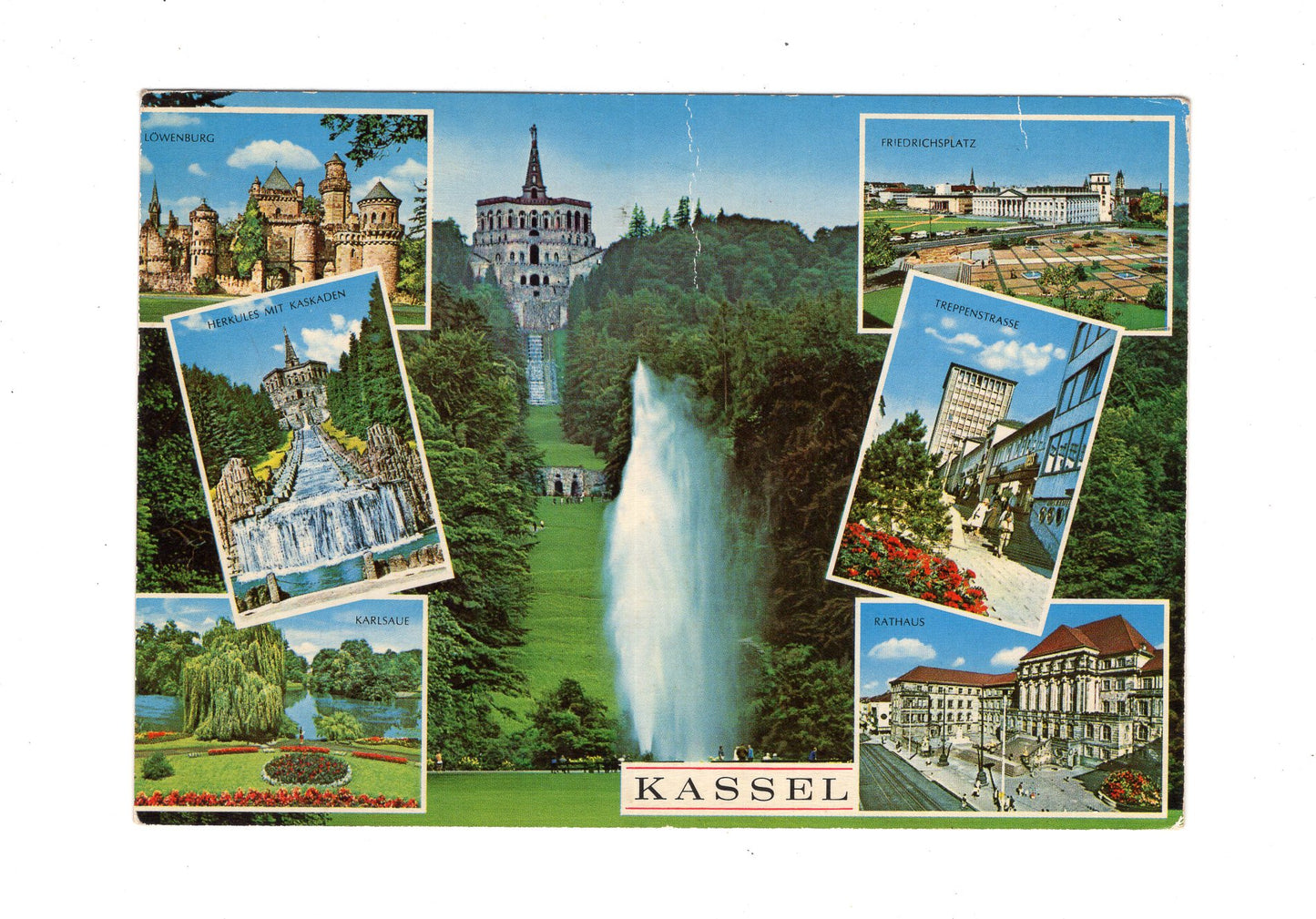 Ansichtskarte Kassel-Wilhelmshöhe