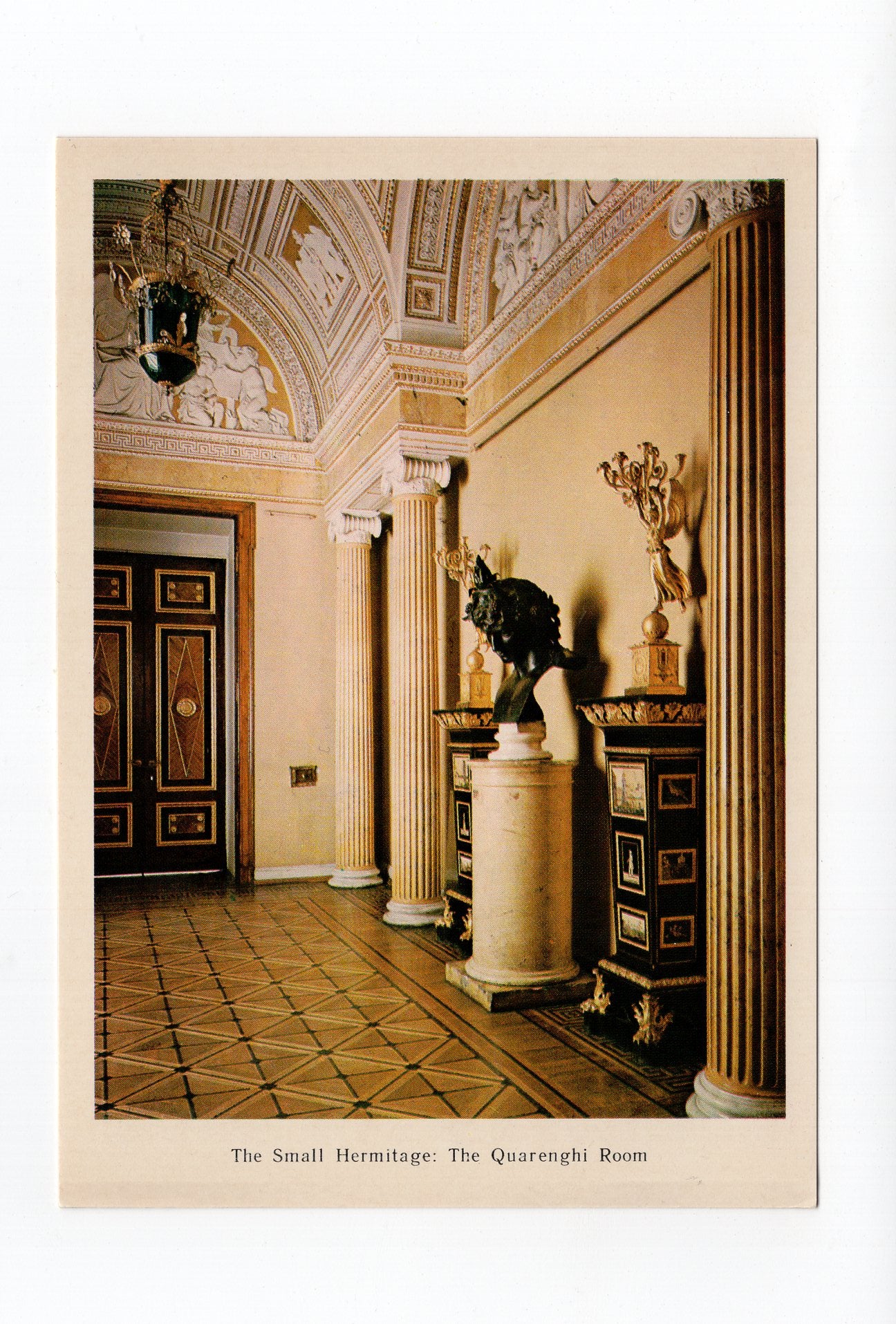 Ansichtskarte Leningrad / The Small Hermitage / Russland