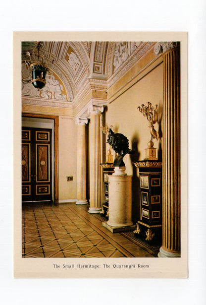 Ansichtskarte Leningrad / The Small Hermitage / Russland