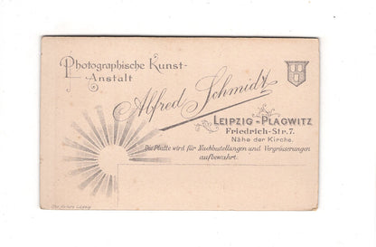 Fotografie Damenportrait - Leipzig-Plagwitz 1890er