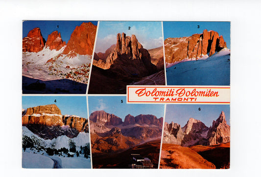 Ansichtskarte Dolomiten / Italien