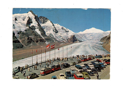 Ansichtskarte Großglockner-Hochalpenstraße / Parkplatz Freiwandeck / Österreich