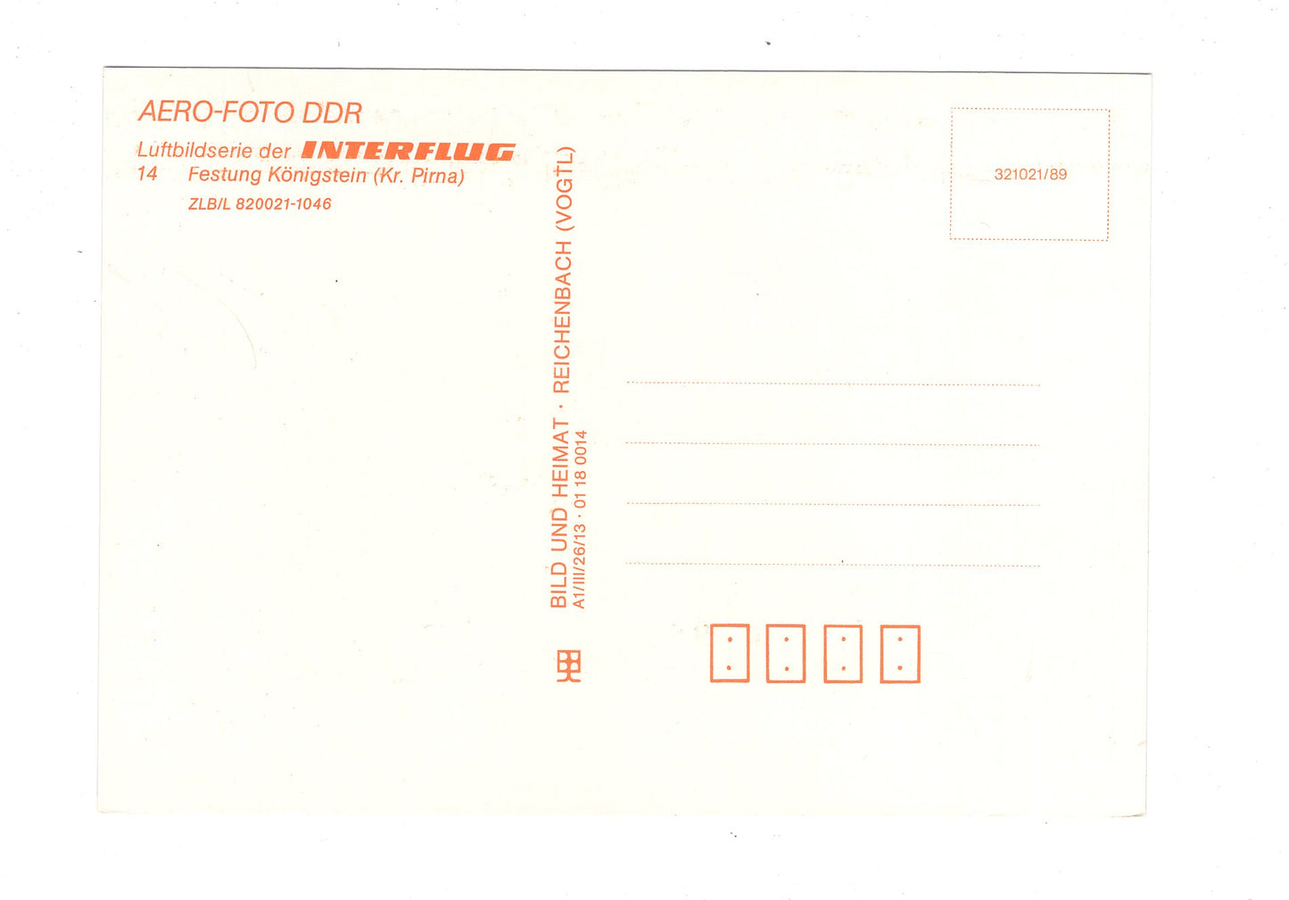 Ansichtskarte Festung Königstein / Kreis Pirna / I1-53