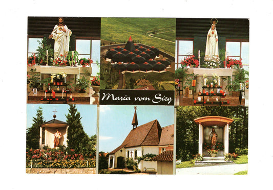 Ansichtskarte Herz-Jesu und Maria-Sühnekirche / Wigratzbad
