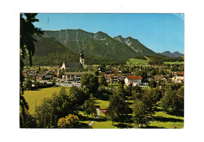 Ansichtskarte Inzell / Oberbayern / Blick zum Rauschberg