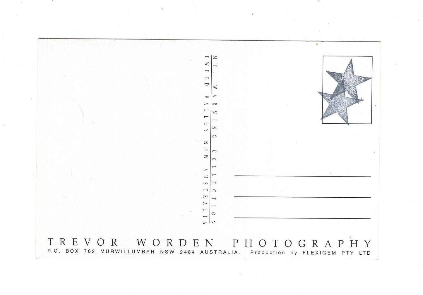 Ansichtskarte Mount Warning / Australien