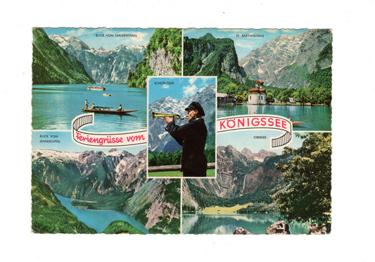 Ansichtskarte Feriengrüße vom Königssee / G1-60