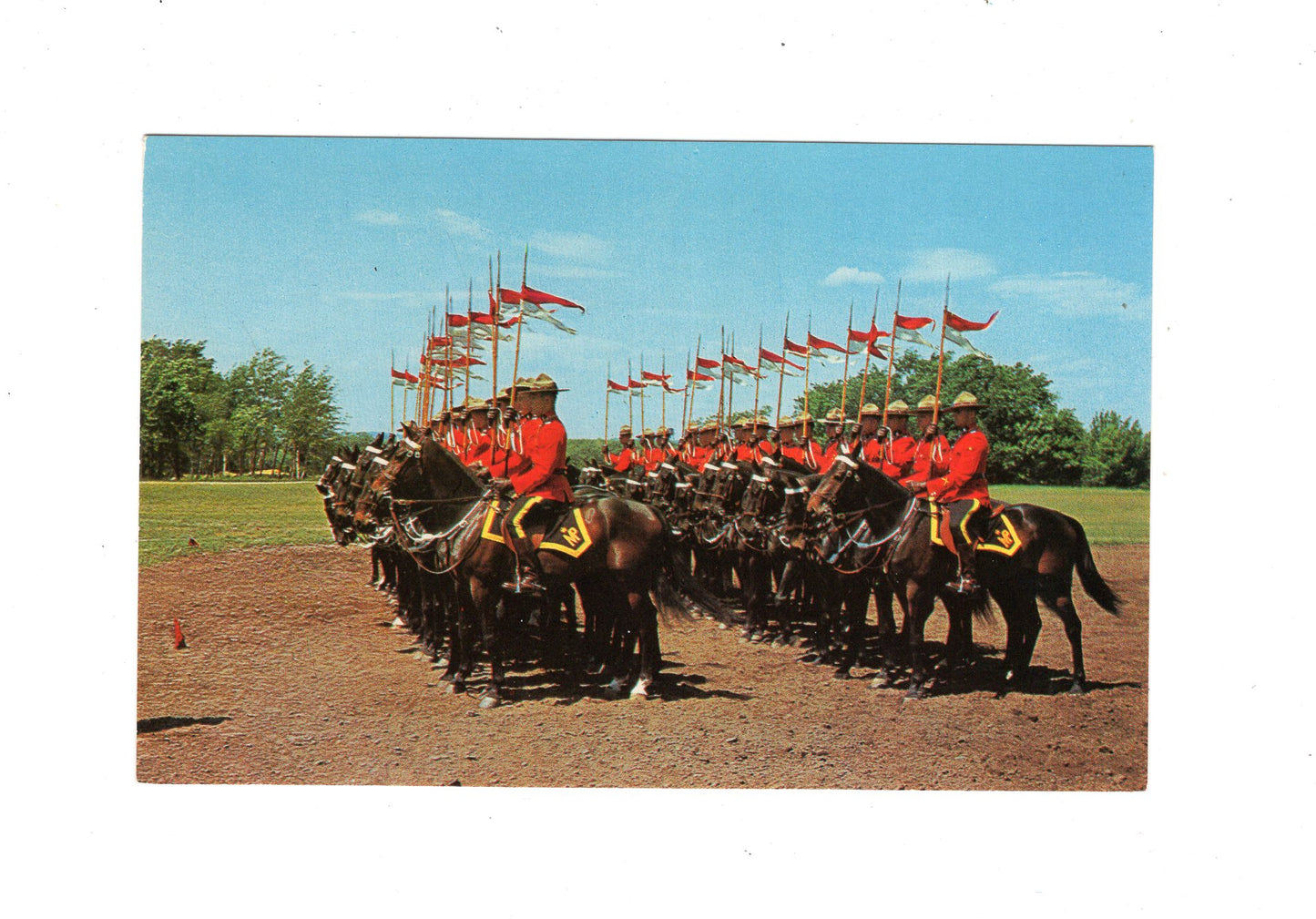 Ansichtskarte Royal Canadian Mounted Police / Kanada