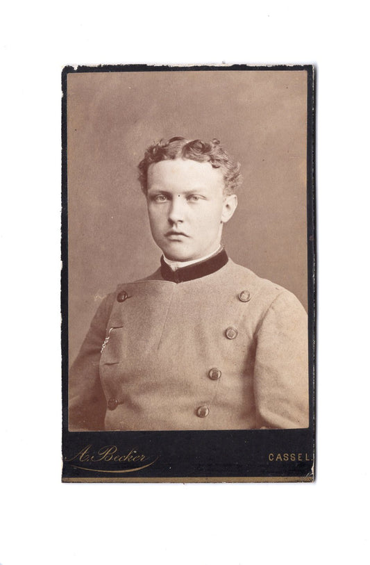 Fotografie Herrenportrait / Jäger - Kassel 1880er