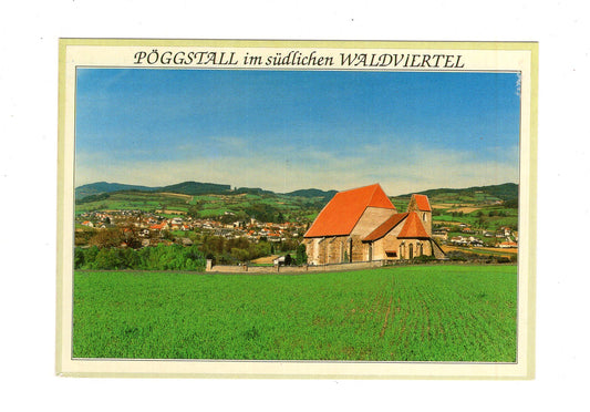 Ansichtskarte Pöggstall im Waldviertel / Niederösterreich / Österreich