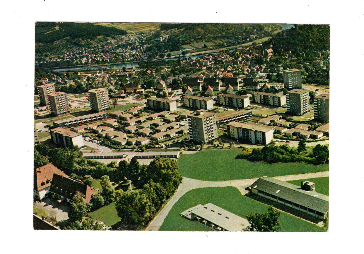 Ansichtskarte Wertheim am Main / Wartbergsiedlung