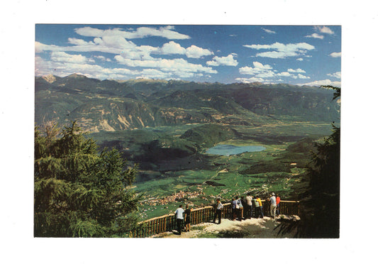 Ansichtskarte Panorama dal Monte Penegal / Italien