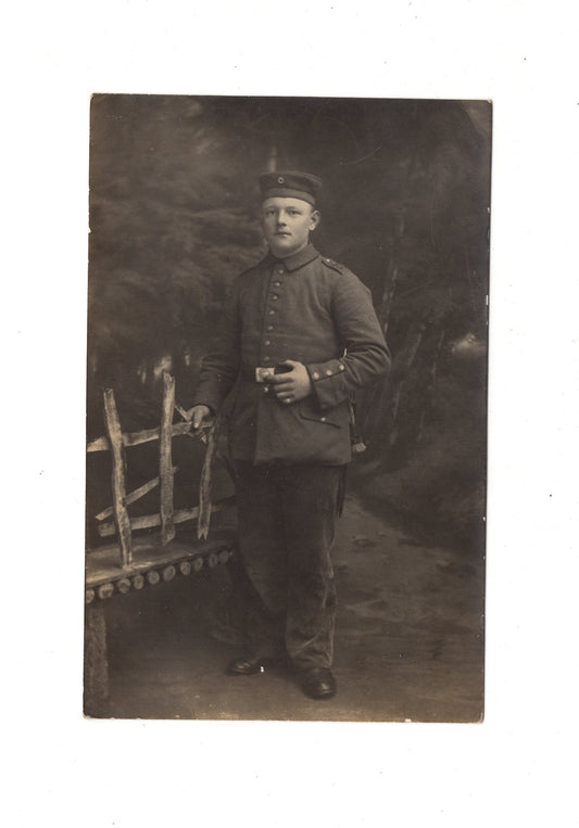 Ansichtskarte Soldat / Soldatenportrait Regiment 77