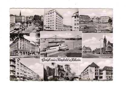 Ansichtskarte Krefeld am Rhein / Crefelder Hof +++ / M1-65