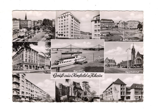 Ansichtskarte Krefeld am Rhein / Crefelder Hof +++ / M1-65