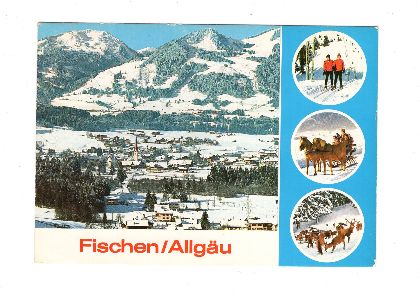 Ansichtskarte Fischen im Oberallgäu / H1-56