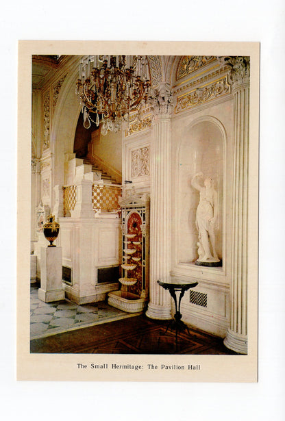 Ansichtskarte Leningrad / The Small Hermitage / Russland