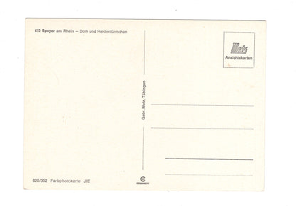 Ansichtskarte Speyer am Rhein / Dom und Heidentürmchen / I1-53