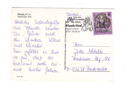 Ansichtskarte Pfunds / Oberinntal / Tirol / Österreich
