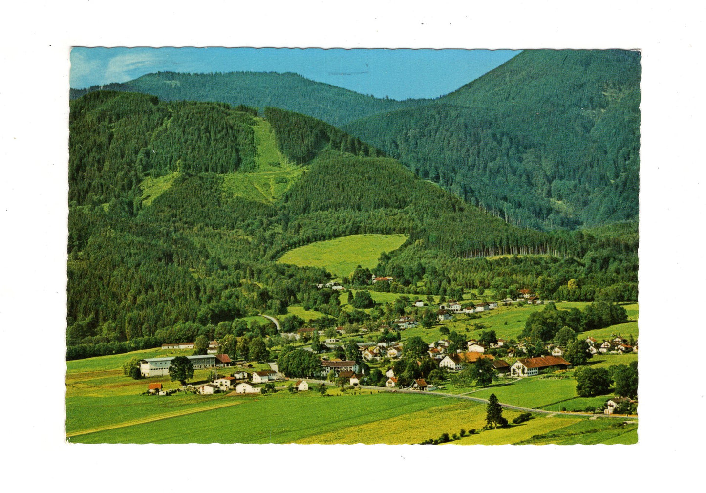 Ansichtskarte Grafenaschau / Oberbayern