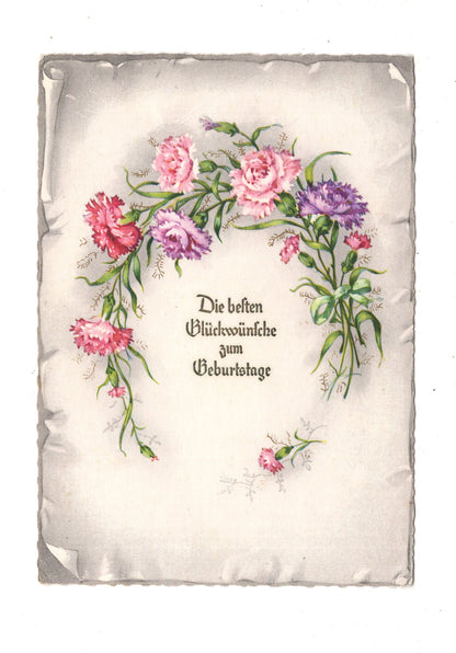 Ansichtskarte Glückwünsche / Glückwunsch zum Geburtstag / L1-58